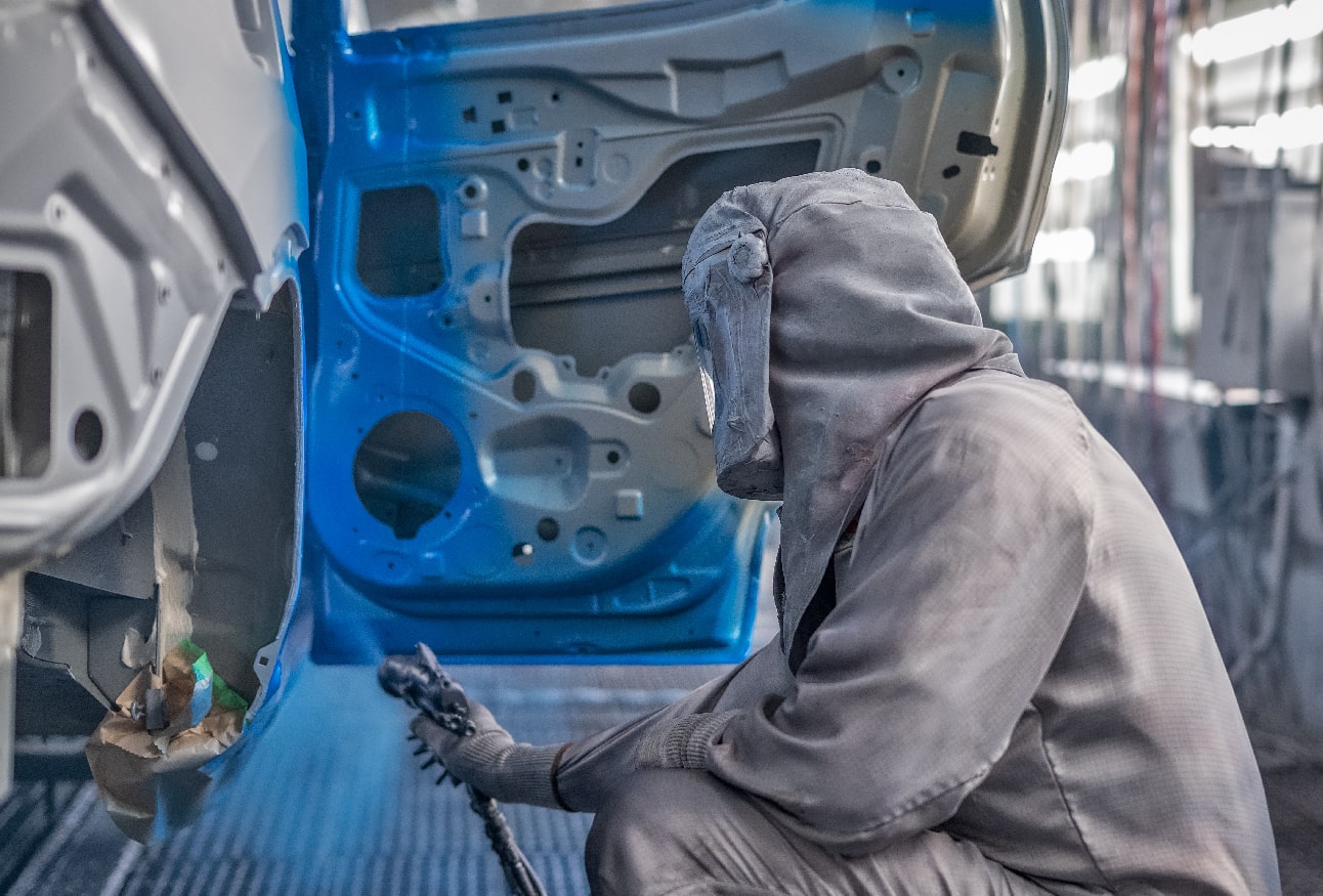 Car painting services in Muscat